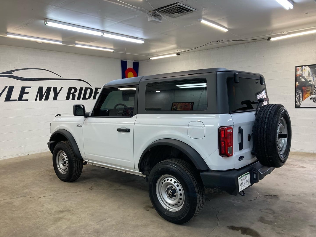 style my ride tinted this ford bronco