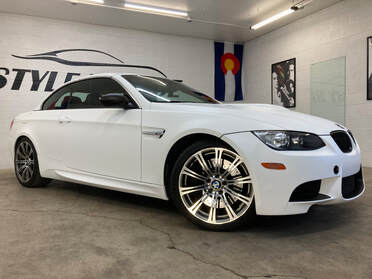 Bmw m3 wrapped with 3m vinyl by style my ride in littleton